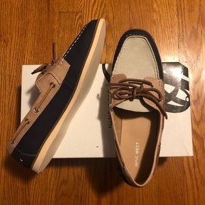 Nine West Boat Shoes Size 8.5